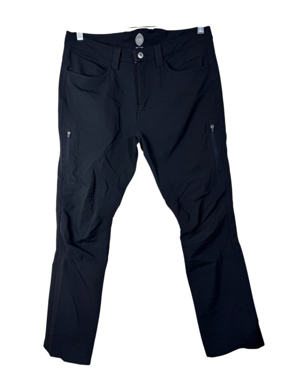Club Ride Mens Black Technical cargo Outdoor Pants Size Large Hiking Camping